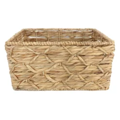 Found & Fable Kai Tall X Weave Rectangle Storage Basket, Medium 5 Found & Fable Kai Tall X Weave Rectangle Storage Basket, Medium -Storage Sales Store found fable kai tall x weave rectangle storage basket medium 2