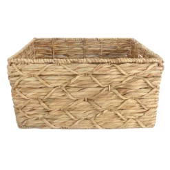 Found & Fable Kai Tall X Weave Rectangle Storage Basket, Small 5 Found & Fable Kai Tall X Weave Rectangle Storage Basket, Small -Storage Sales Store found fable kai tall x weave rectangle storage basket small 2