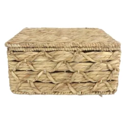 Found & Fable Kai Triple X Twist Lidded Storage Basket, Medium 6 Found & Fable Kai Triple X Twist Lidded Storage Basket, Medium -Storage Sales Store found fable kai triple x twist lidded storage basket medium 2