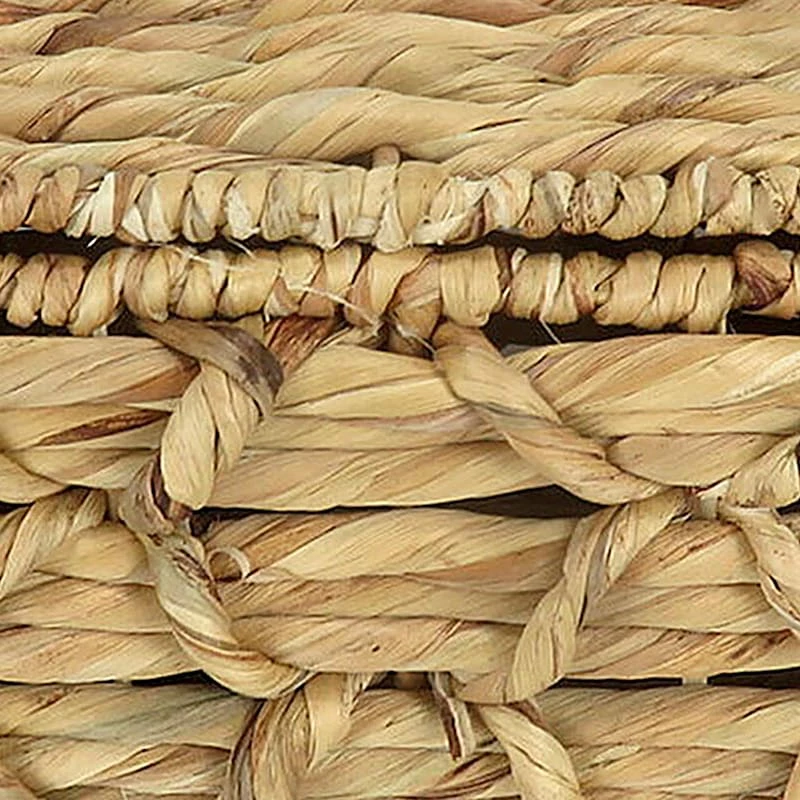 Found & Fable Kai Triple X Twist Lidded Storage Basket, Small 4 Found & Fable Kai Triple X Twist Lidded Storage Basket, Small - Image 4