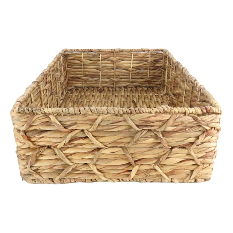 Found & Fable Kai Triple X Twist Under The Bed Storage Basket, Large 2 Found & Fable Kai Triple X Twist Under The Bed Storage Basket, Large - Image 2