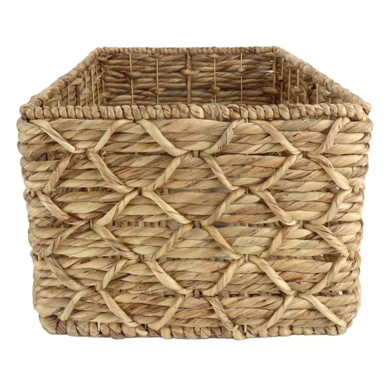 Found & Fable Kai X Weave Rectangle Storage Basket, Small 2 Found & Fable Kai X Weave Rectangle Storage Basket, Small - Image 2