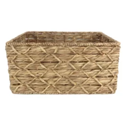 Found & Fable Kai X Weave Rectangle Storage Basket, Small 6 Found & Fable Kai X Weave Rectangle Storage Basket, Small -Storage Sales Store found fable kai x weave rectangle storage basket small 2