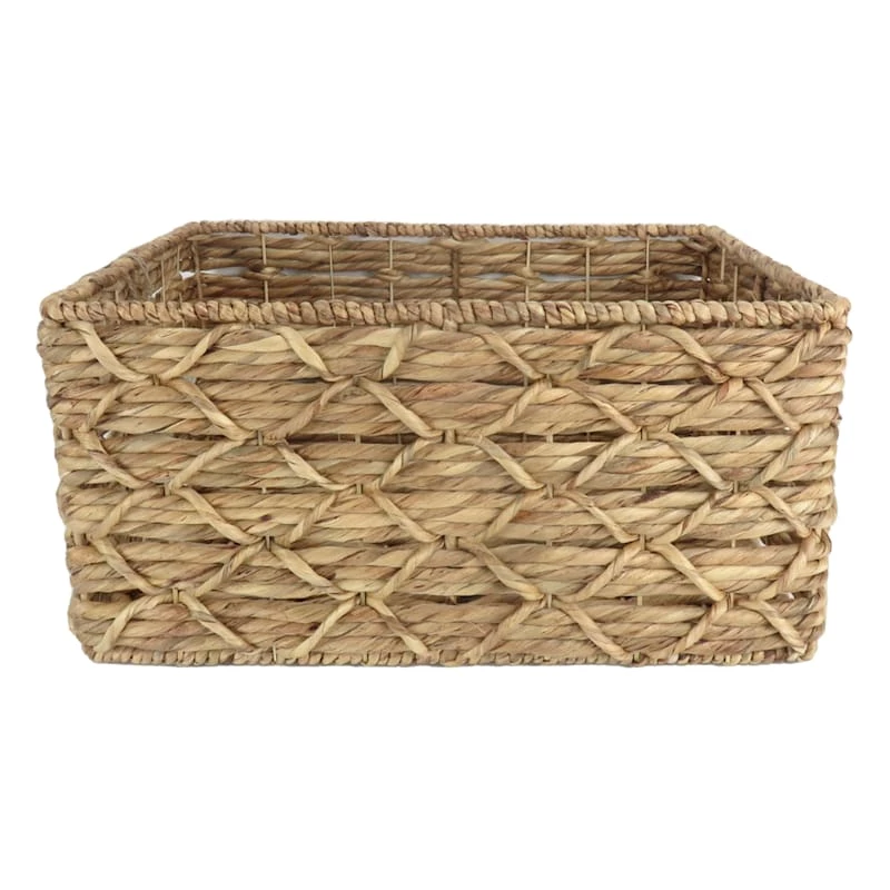Found & Fable Kai X Weave Rectangle Storage Basket, Small 3 Found & Fable Kai X Weave Rectangle Storage Basket, Small - Image 3