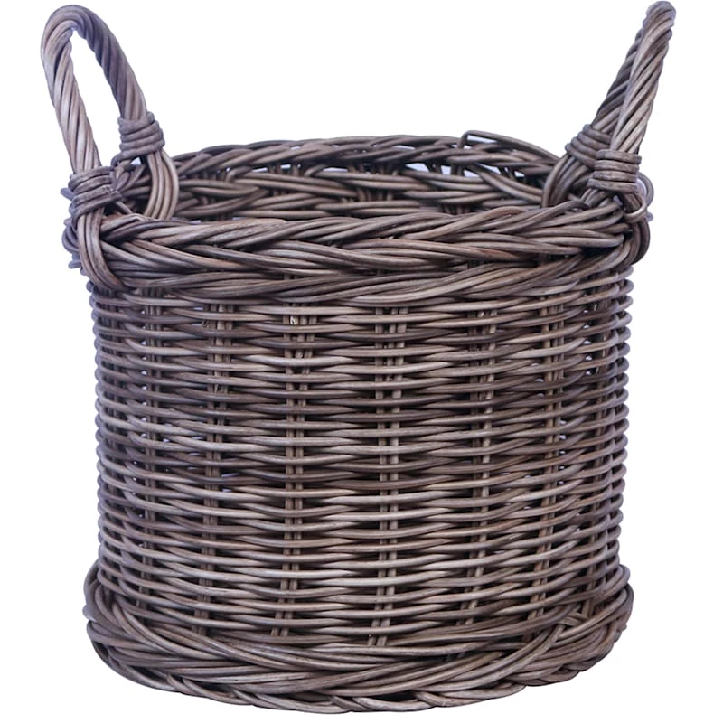 Grace Mitchell Round Rattan Basket, Small 1 Grace Mitchell Round Rattan Basket, Small