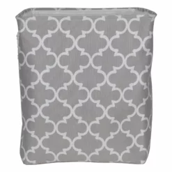 Grey Fabric Basket