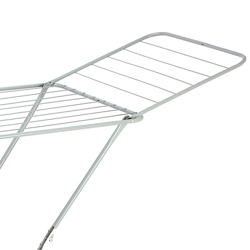 Grey Metal Folding Drying Rack 4 Grey Metal Folding Drying Rack - Image 4