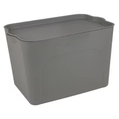 Grey Storage Container, Large