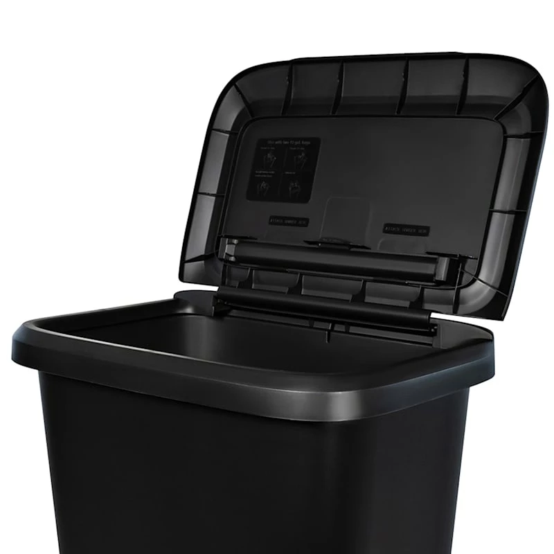 Hefty Dual Function Trash Can, Extra Large 6 Hefty Dual Function Trash Can, Extra Large - Image 6