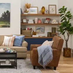 Honeybloom Austin Rectangle Seagrass Storage Basket With Leather Handles, Small -Storage Sales Store honeybloom austin rectangle seagrass storage basket with leather handles small 3