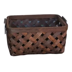 Honeybloom Chipwood Shelf Tote, Medium