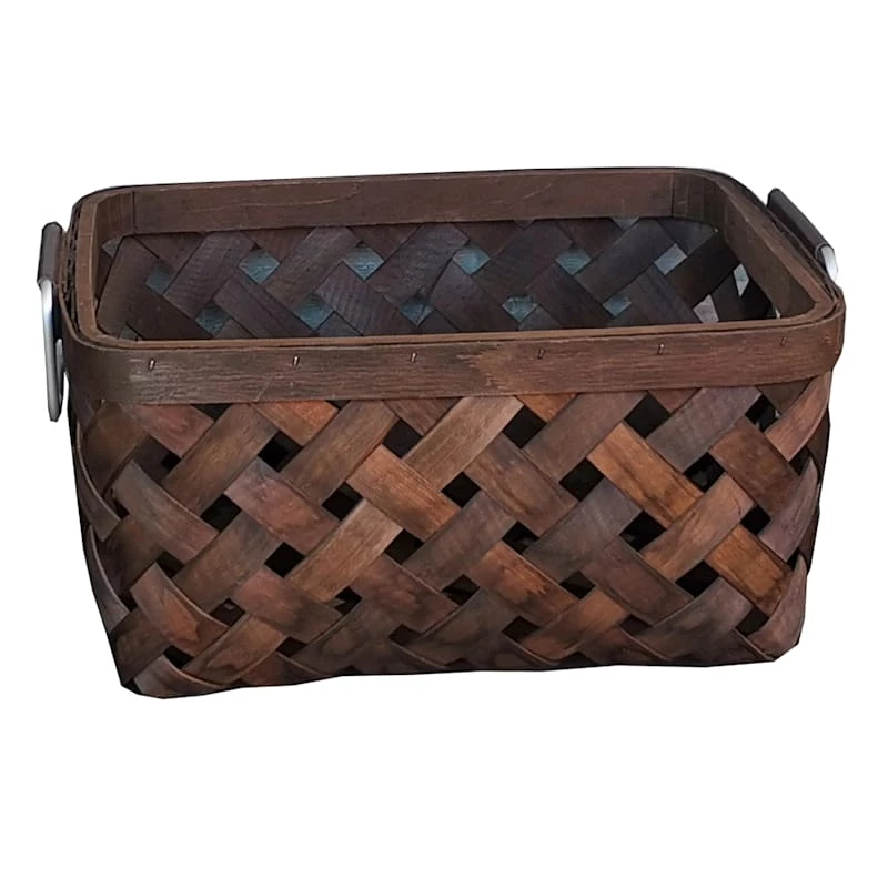 Honeybloom Chipwood Shelf Tote, Small 1 Honeybloom Chipwood Shelf Tote, Small