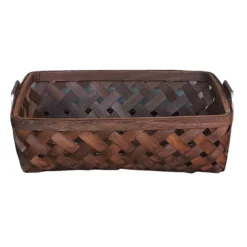 Honeybloom Chipwood Under-The-Bed Basket, Medium