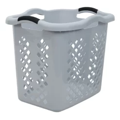 Laundry Hamper Basket, Grey