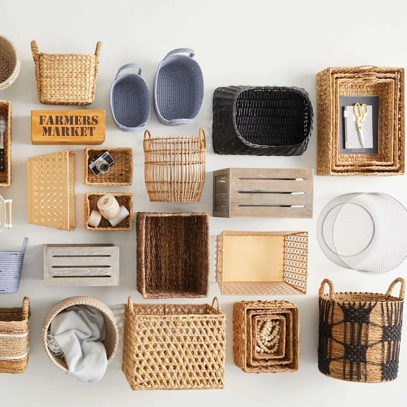 Light Grey Wooden Pallet Crate, Small 2 Light Grey Wooden Pallet Crate, Small - Image 2