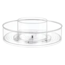 Linus Clear Bath Turntable, 12"