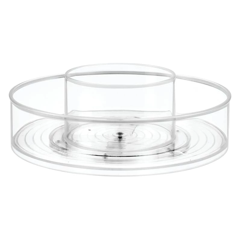 Linus Clear Bath Turntable, 12" 1 Linus Clear Bath Turntable, 12"