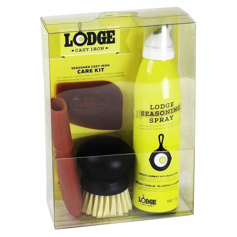 Lodge Seasoned Cast Iron Care Kit 1 Lodge Seasoned Cast Iron Care Kit