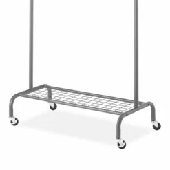 Metal Garment Rack, Gunmetal 6 Metal Garment Rack, Gunmetal -Storage Sales Store metal garment rack gunmetal 2