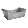 Metal Laundry Bin W/Handle