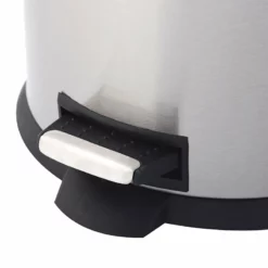 Oval Stainless Steel Pedal Bin, 5l -Storage Sales Store oval stainless steel pedal bin 5l 3