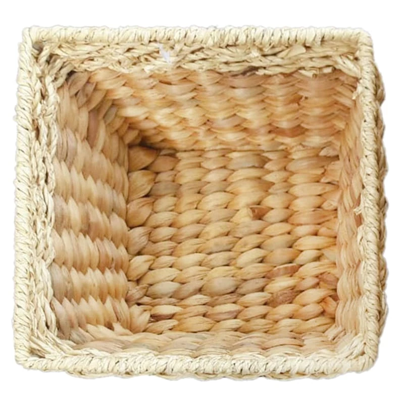 Palm Leaf Rectangle Basket L 2 Palm Leaf Rectangle Basket L - Image 2
