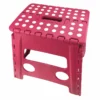 Pink Foldable Step Stool, 13"