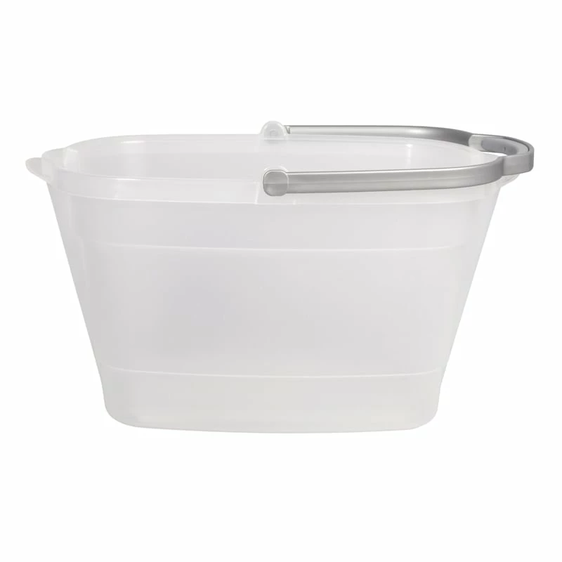 Plastic Bucket With Pouring Spouts, Side Grips & Handle 1 Plastic Bucket With Pouring Spouts, Side Grips & Handle