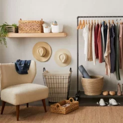 Providence Melia Flower Weave Storage Basket With Handles, Small -Storage Sales Store providence melia flower weave storage basket with handles small 3