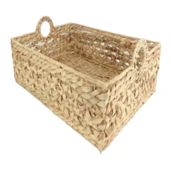 Providence Melia Flower Weave Under The Bed Storage Basket, Large