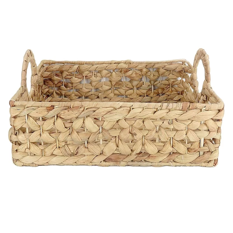 Providence Melia Flower Weave Under The Bed Storage Basket, Small 3 Providence Melia Flower Weave Under The Bed Storage Basket, Small - Image 3