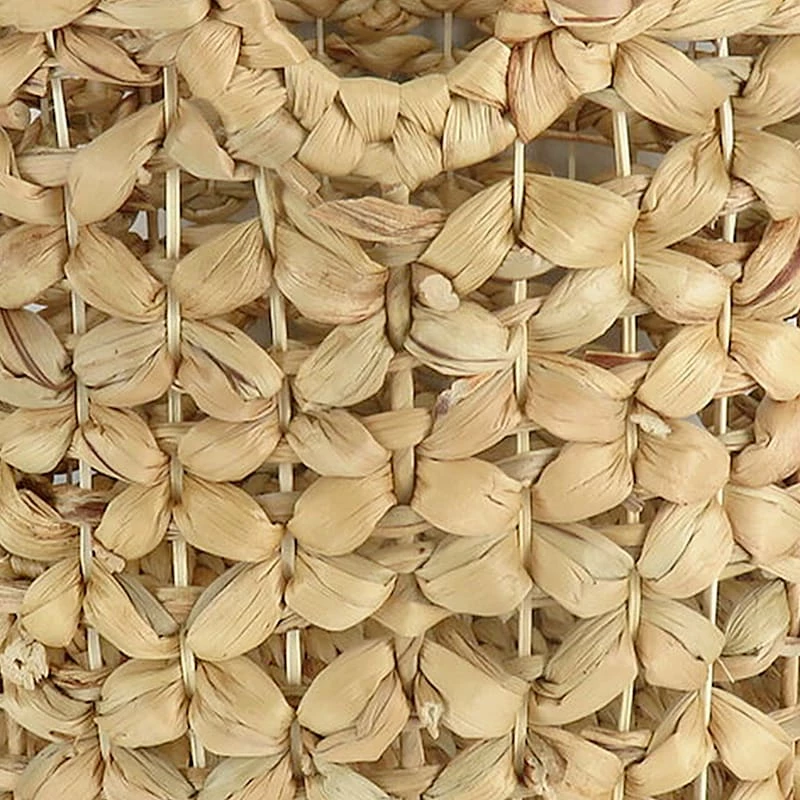 Providence Melia Round Flower Weave Storage Basket, Small 3 Providence Melia Round Flower Weave Storage Basket, Small - Image 3