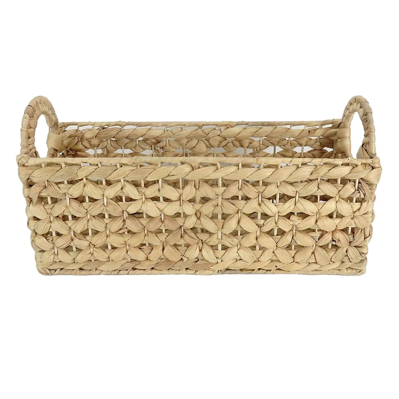 Providence Melia Single Tank Woven Flower Basket With Handle 3 Providence Melia Single Tank Woven Flower Basket With Handle - Image 3