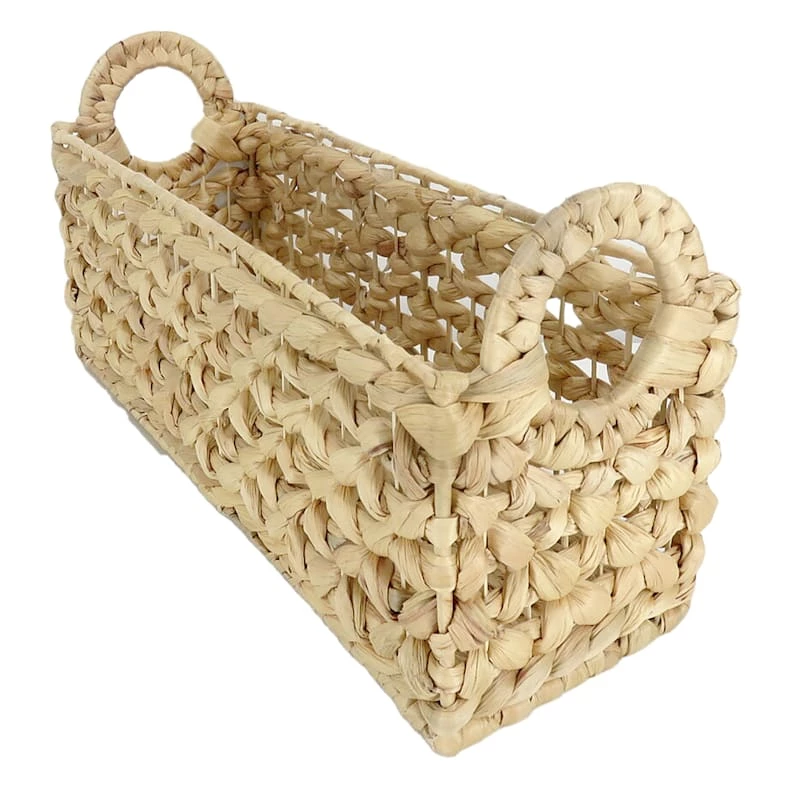 Providence Melia Single Tank Woven Flower Basket With Handle 1 Providence Melia Single Tank Woven Flower Basket With Handle