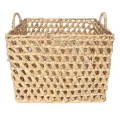 Providence Water Hyacinth Storage Basket, Medium