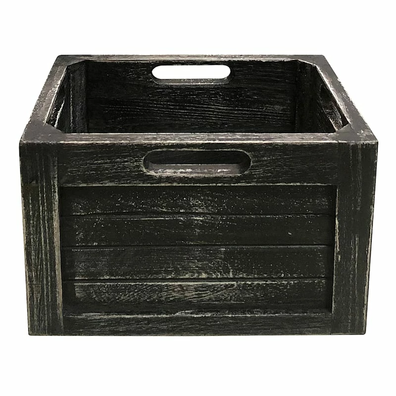 Rct Wood Crate Grey-Xl 1 Rct Wood Crate Grey-Xl