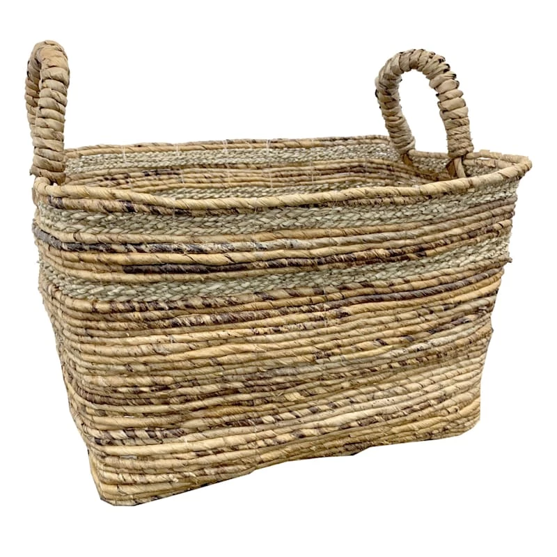 RECT BANANA BASKET W/STRIPE S 1 RECT BANANA BASKET W/STRIPE S