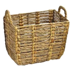 RECTANGLE HYACINTH BASKET M