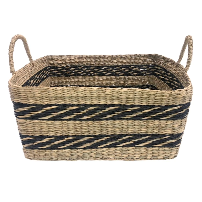 Rectangle Seagrass Basket, Small 1 Rectangle Seagrass Basket, Small