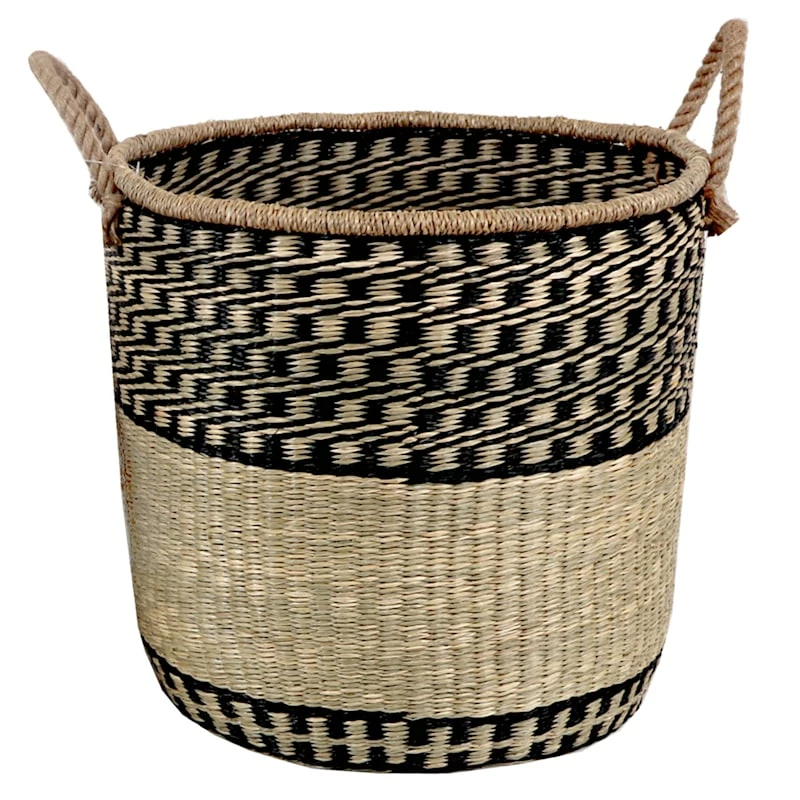 Seagrass Round Large Basket 1 Seagrass Round Large Basket