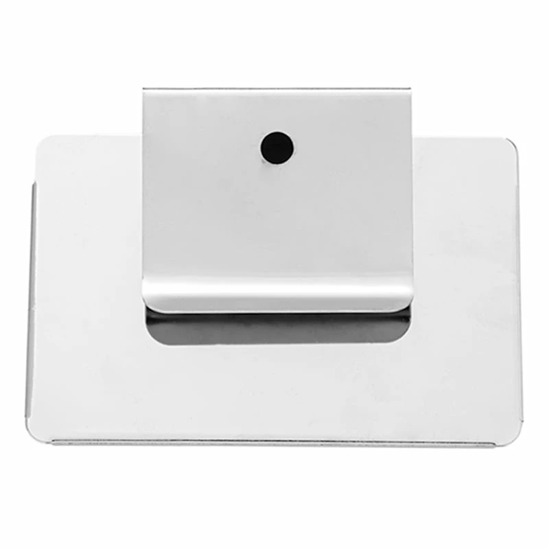 Set Of 3 Bin Clips, Silver 2 Set Of 3 Bin Clips, Silver - Image 2