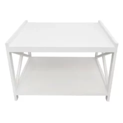 Shoe Rack Bench, White