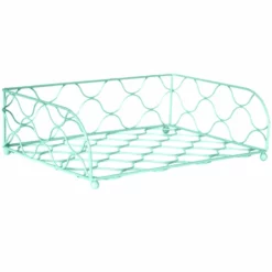 Sky Blue Wire File Tray