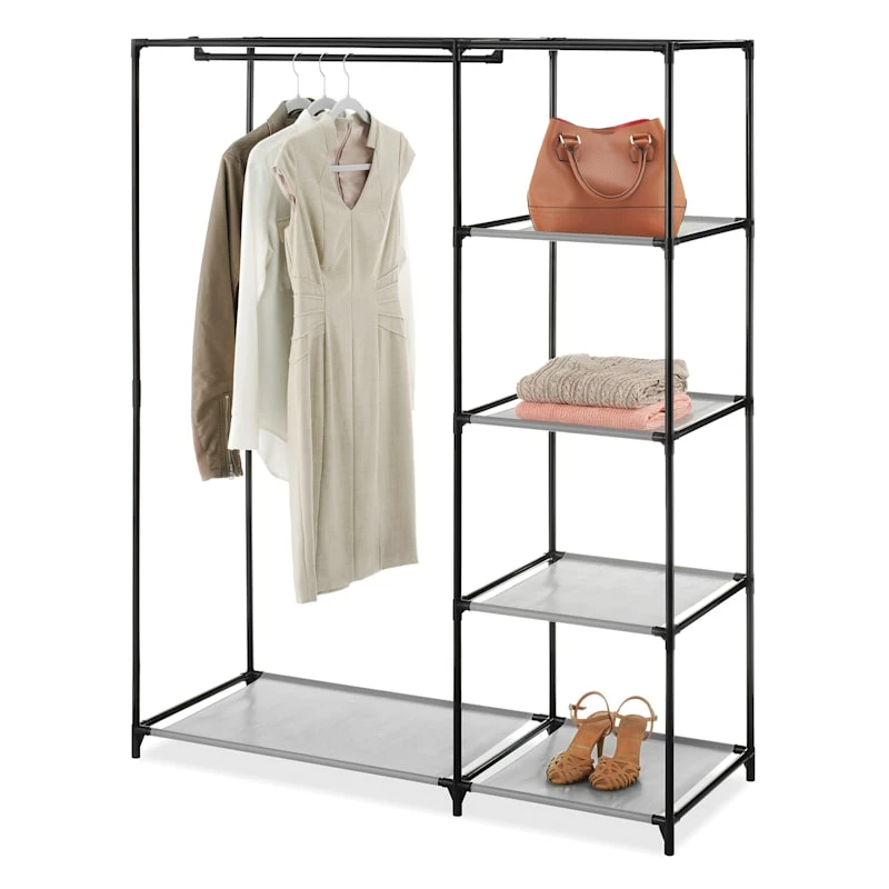 Spacemaker Wardrobe, Brown 2 Spacemaker Wardrobe, Brown - Image 2