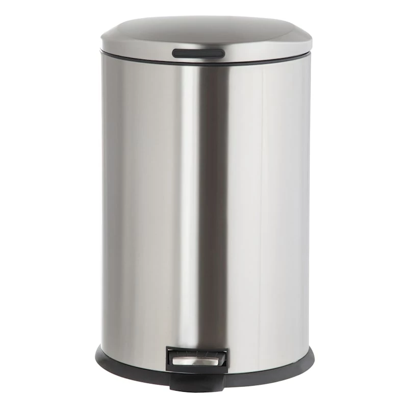 Stainless Steel Oval Pedal Trash Bin, 45l 2 Stainless Steel Oval Pedal Trash Bin, 45l - Image 2