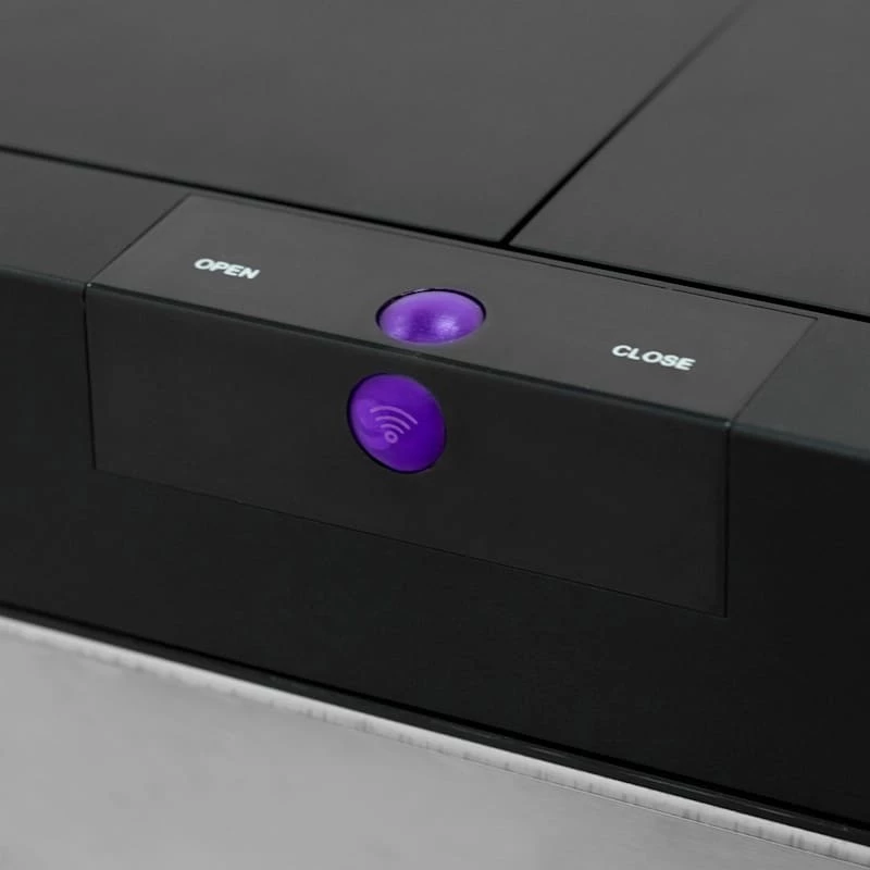 Stainless Steel Rectangle Sensor Bin, 68l 4 Stainless Steel Rectangle Sensor Bin, 68l - Image 4