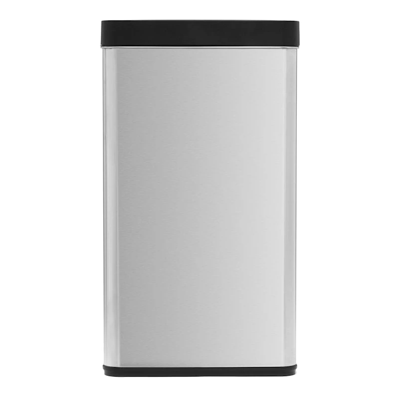 Stainless Steel Rectangle Sensor Bin, 68l 1 Stainless Steel Rectangle Sensor Bin, 68l
