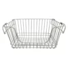 Stanley Black Metal Wire Stack Storage Basket, Small
