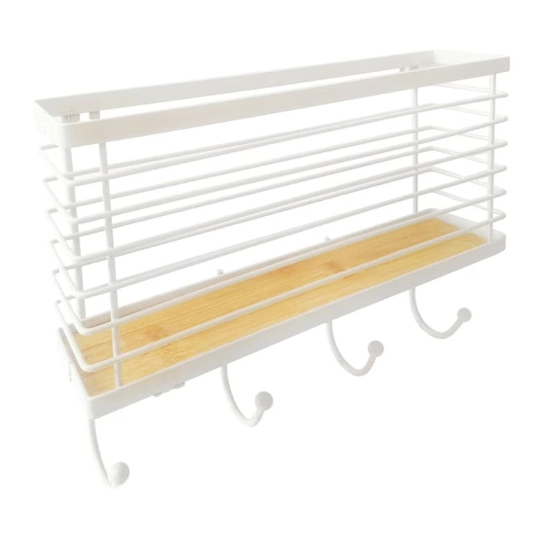 Tao Metal Wall Organizer, Matte Grey 1 Tao Metal Wall Organizer, Matte Grey