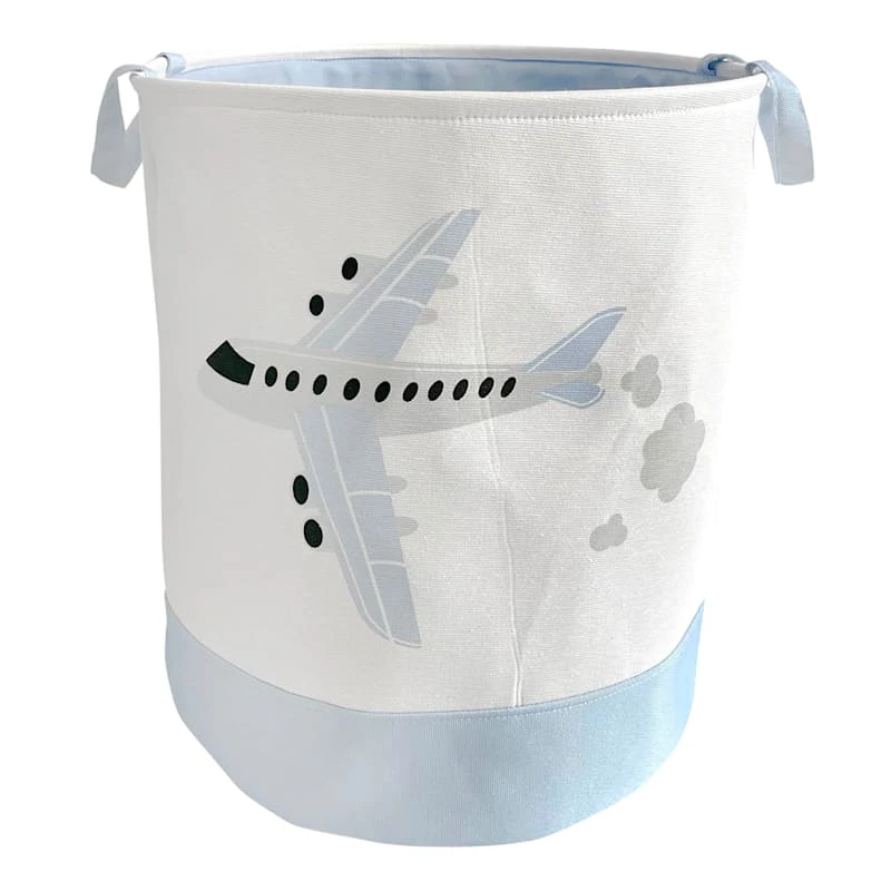 Tiny Dreamers Airplane Rideaway Laundry Hamper, Small 1 Tiny Dreamers Airplane Rideaway Laundry Hamper, Small